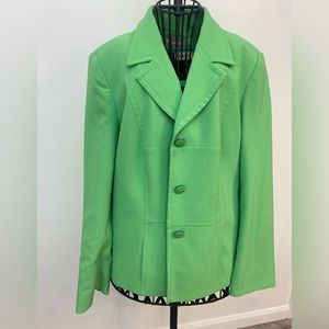 🎄🍀TANJAY green blazer size 12🍀🎄